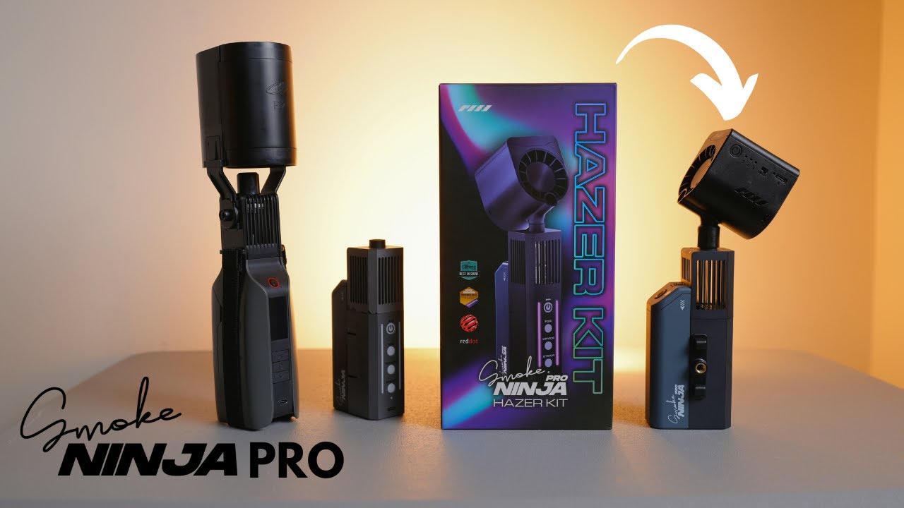 The BEST HANDHELD SMOKE MACHINE just GOT BETTER! | PMI Smoke Ninja Pro #smokemachine