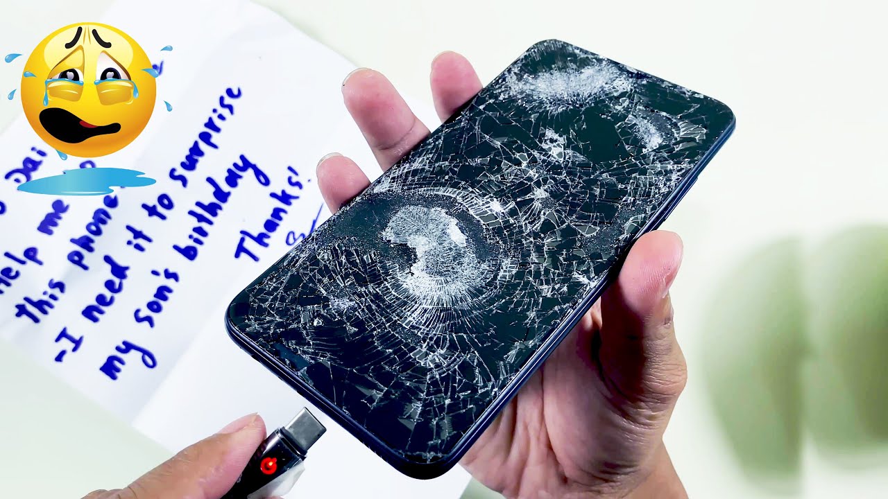 Restoring a Totally Destroyed Samsung Galaxy A02s – Like Brand New! 🔥📱