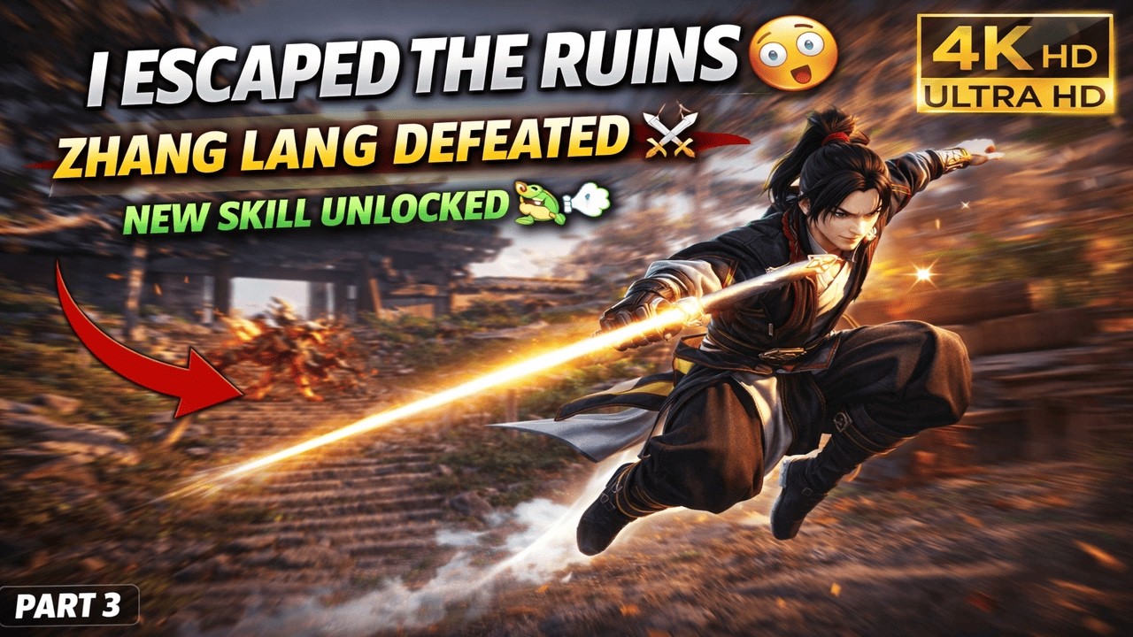 Just escaped the ruins in #wherewindsmeet | Part 3