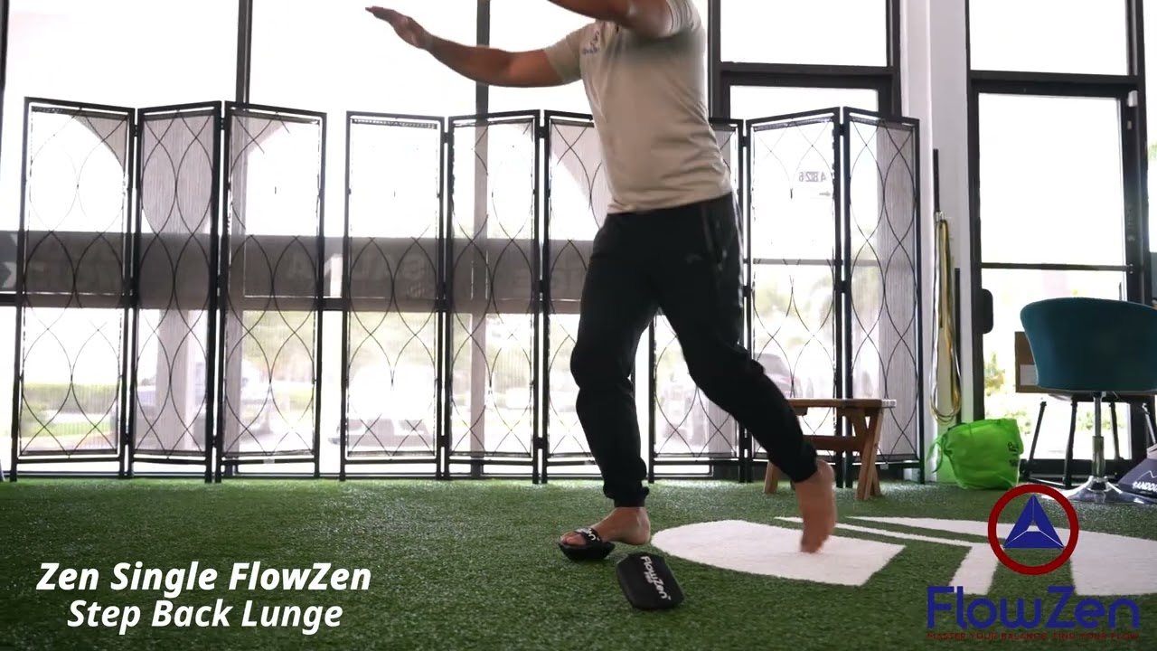 Zen Single FlowZen Step Back Lunge
