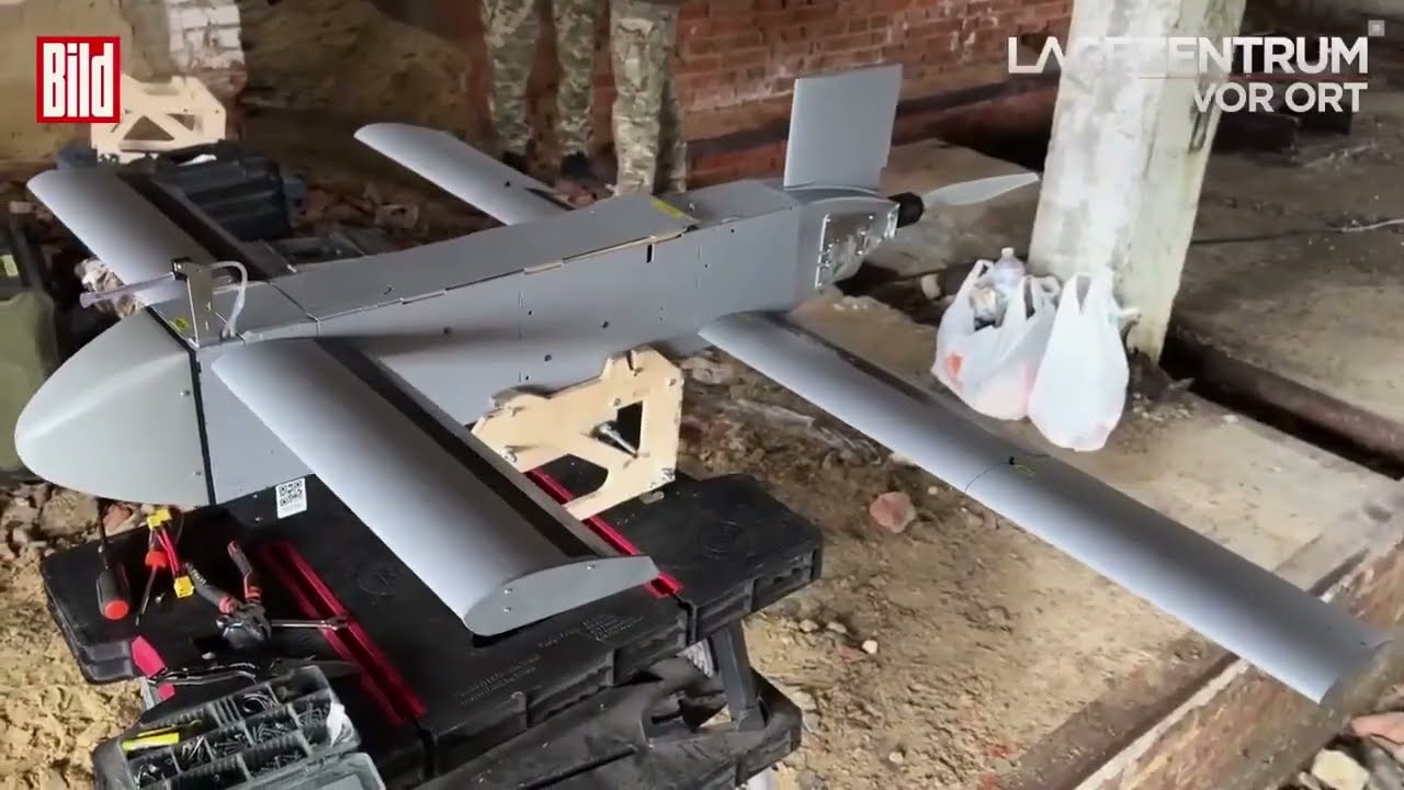 ВСУ показали немецкие БПЛА HF 1 AQ 100 Bayonet