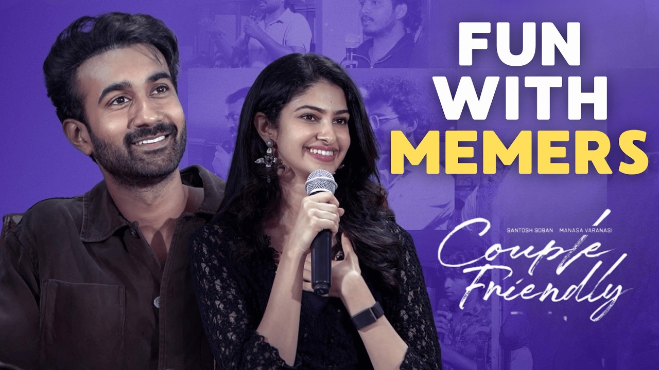 Santosh Soban & Manasa Varanasi Hilarious Fun With Memers | Couple Friendly | Mana Big Screen