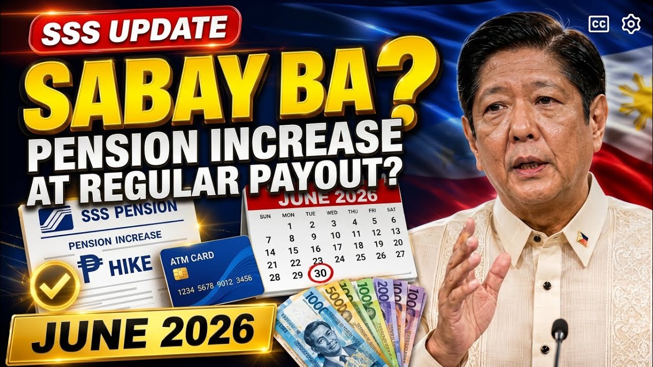 JUNE 2026 SSS PENSION UPDATE: Sabay Ba ang Pension Increase at Regular Payout?