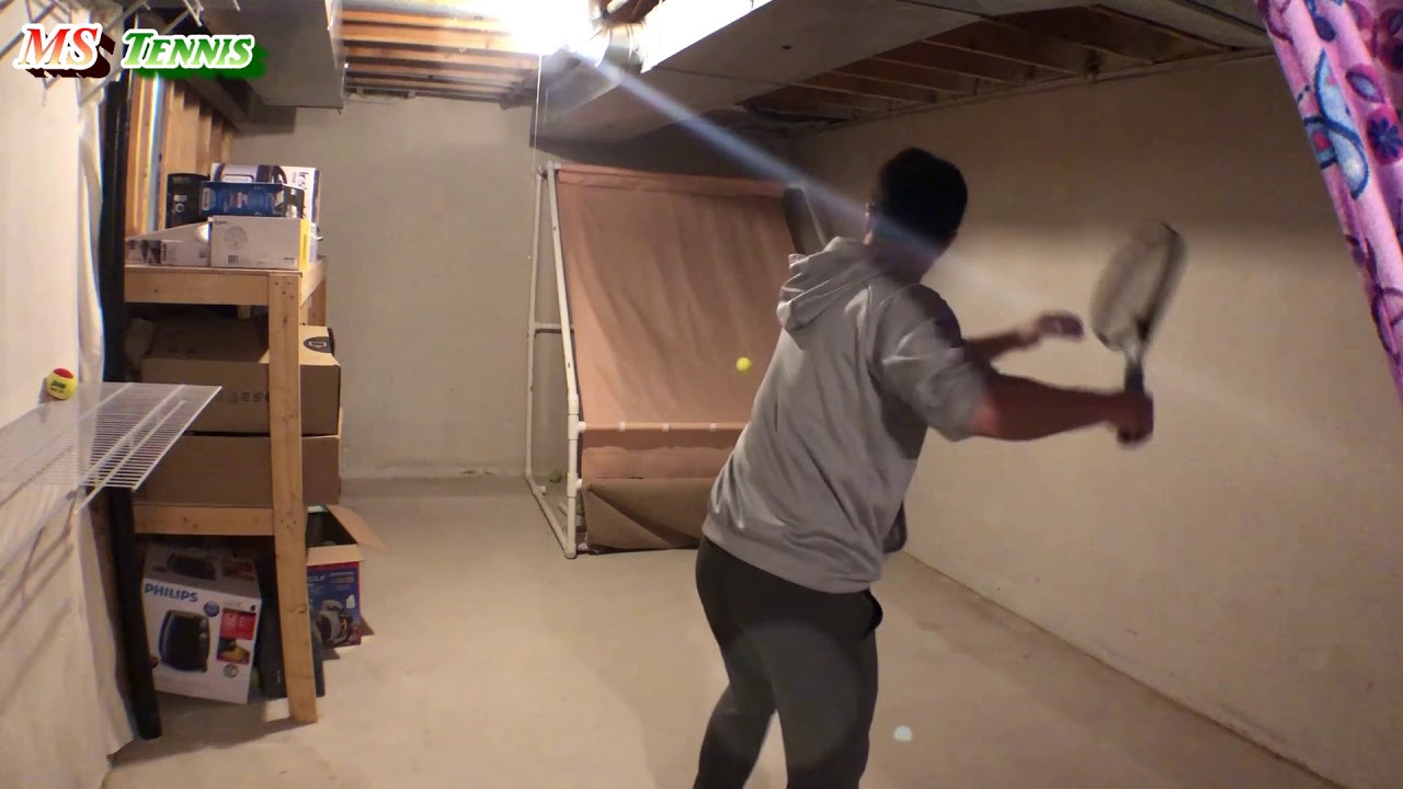 [MS Tennis] Making my own tennis rebounder