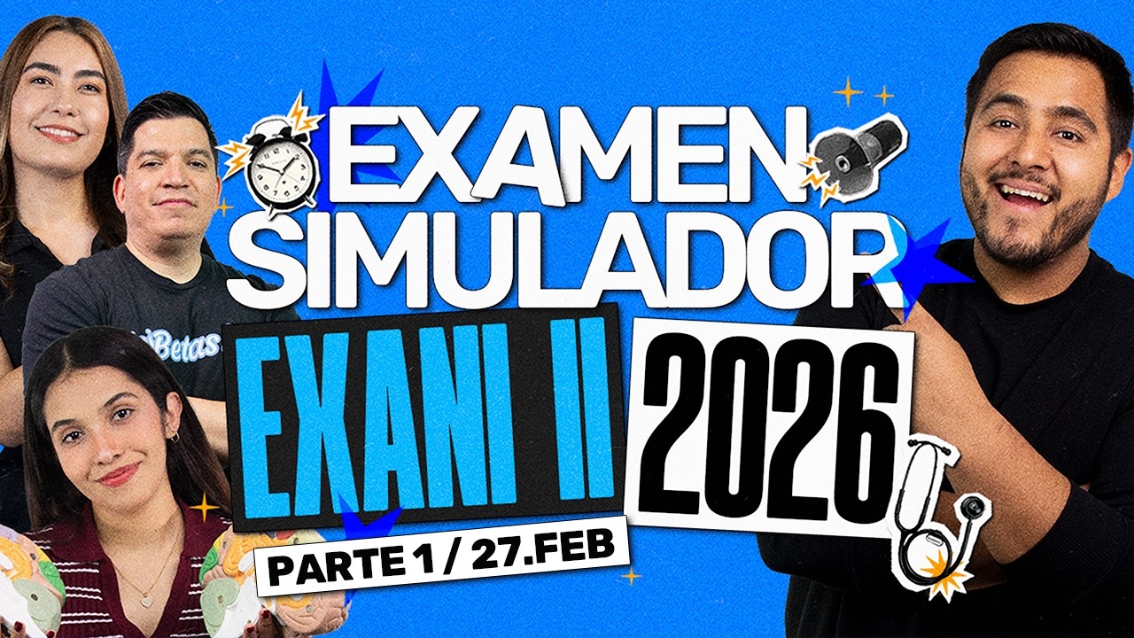 Simulador EXANI II: El diagnóstico definitivo para Medicina y Ciencias de la Salud - Parte 1
