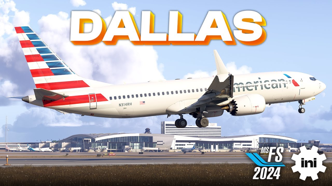 iniBuilds Dallas Fort Worth | Microsoft Flight Simulator