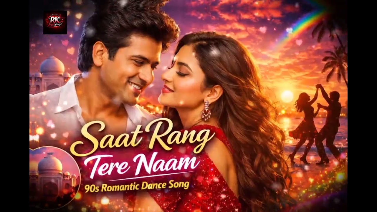 💞Saat Rang Tere Naam | 90s Romantic❤️ Dance Song |  Love Melody | Original 2026💞