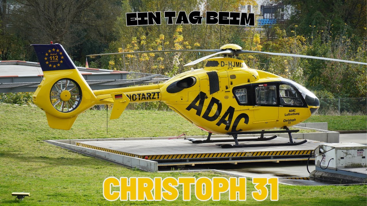 Ein Tag beim Christoph 31 am CBF | Helispotting feat. Christoph 71