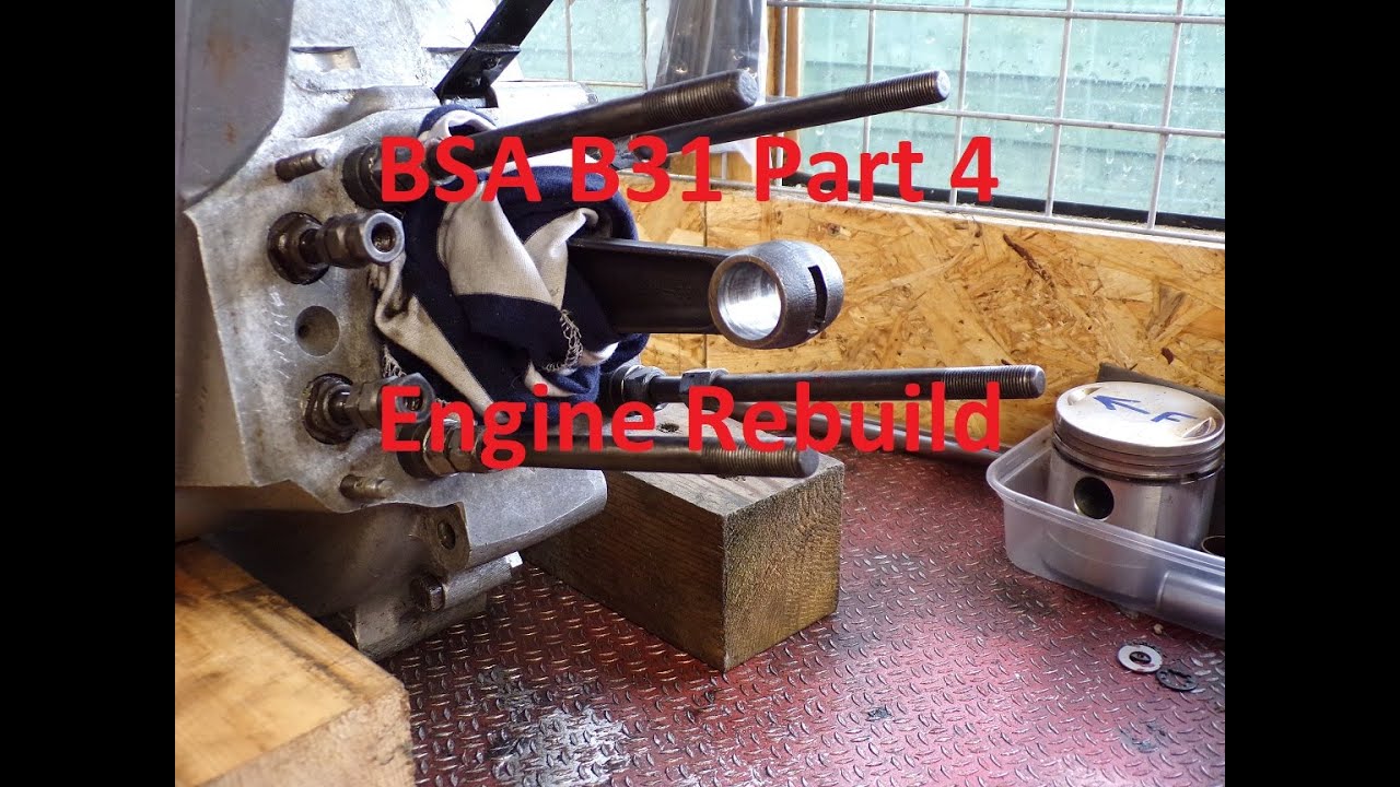 Реставрация BSA B31, часть 4 — восстановление двигателя