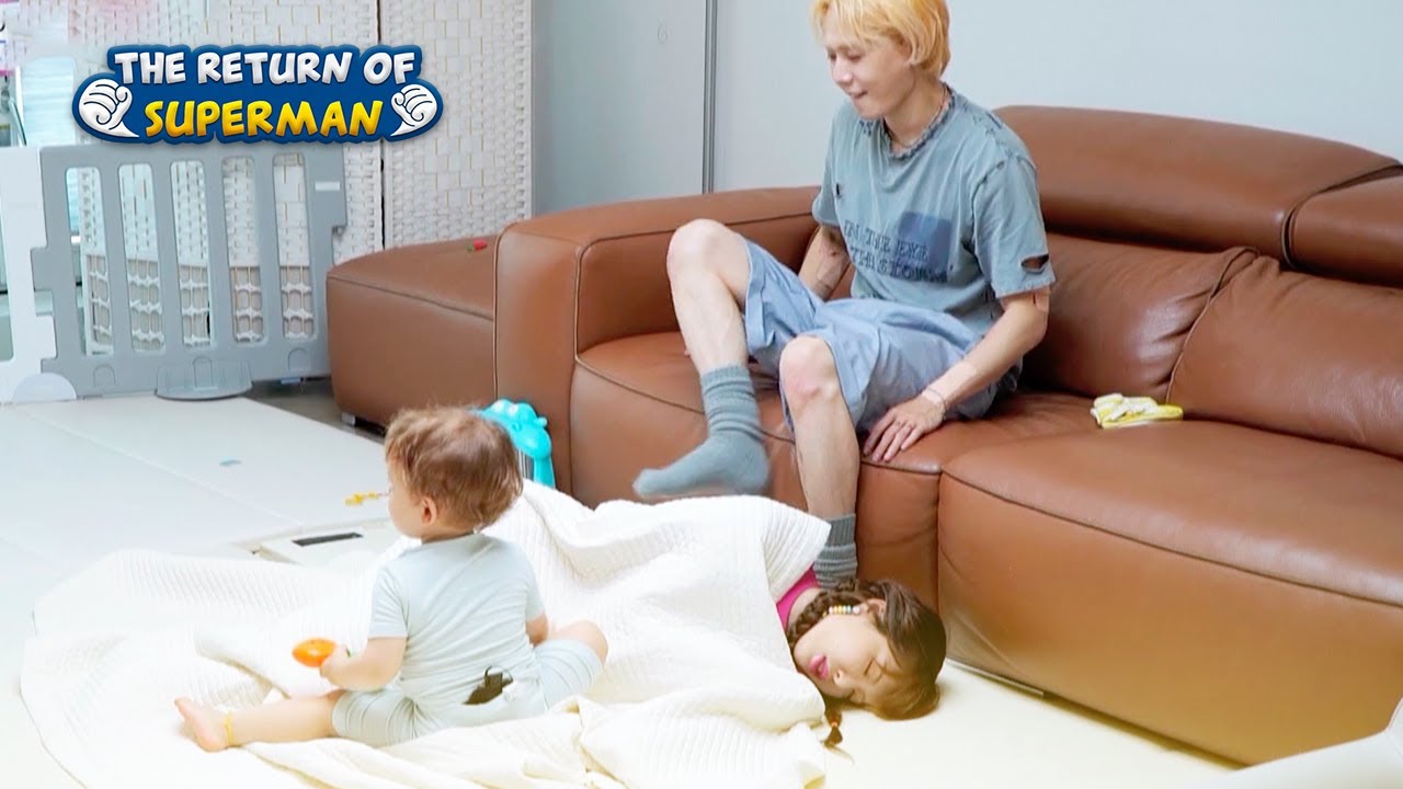 [ESP SUB] Hyuna está cansada + Dawn recibe una bofetada.. | The Return of Superman | KBS 22.9.9