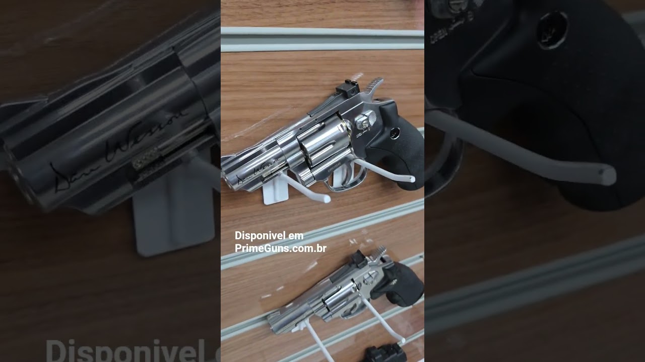 Rev&oacute;lver co2 Dan Wesson Airgun 4,5mm #danwesson #revolverco2 #airgun #primeguns