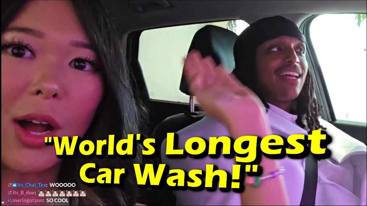 Extra Emily and Agent Try the World’s Longest Car Wash