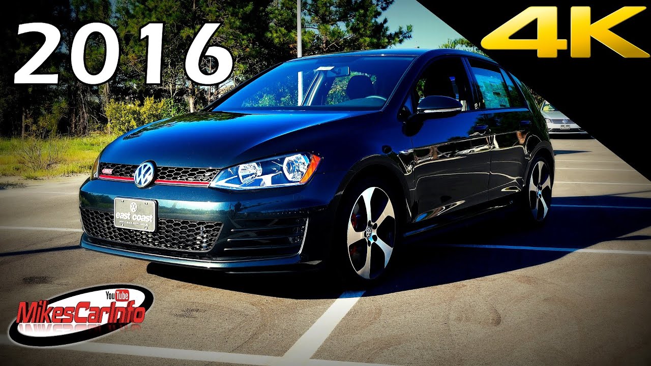👉 2016 Volkswagen Golf GTI w Performance Package - Ultimate In-Depth Look in 4K