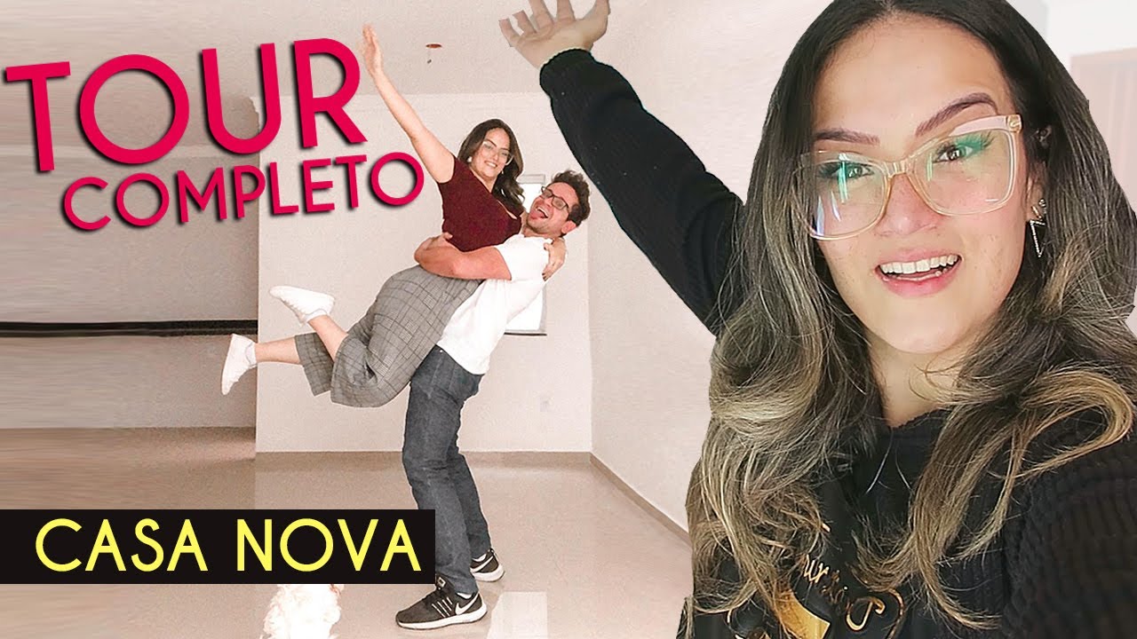 TOUR completo pelo minha casa NOVA vazia | Bruna Lima | Comprei minha PRIMEIRA casa!