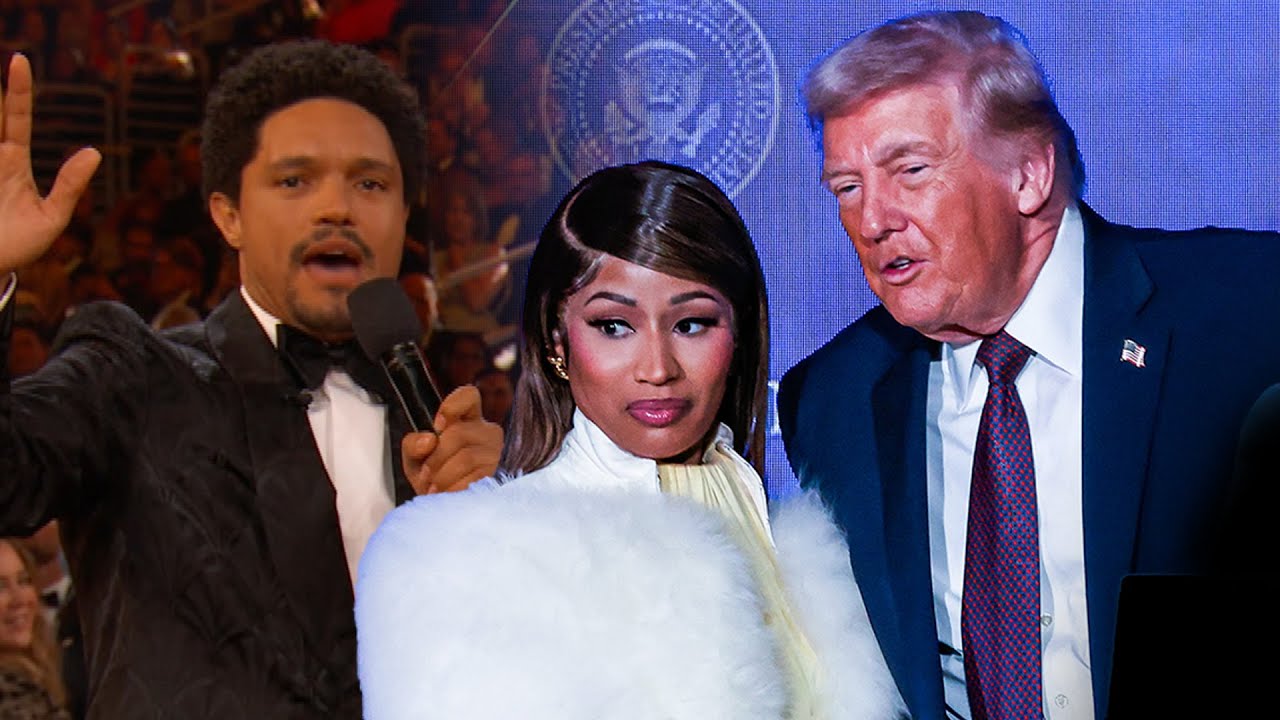 GRAMMYs: Trevor Noah Takes Dig at Nicki 'MAGA' Minaj During Monologue