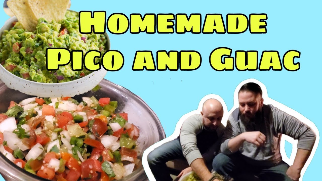 Homemade Pico De Gallo & Guacamole