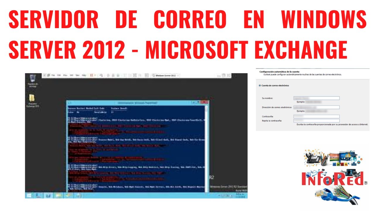 📧 Cómo Configurar un Servidor de Correo en Windows Server 2012 con Microsoft Exchange 🖥️