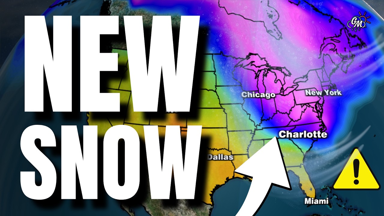 NEW SNOW Is About To Fall For MILLIONS