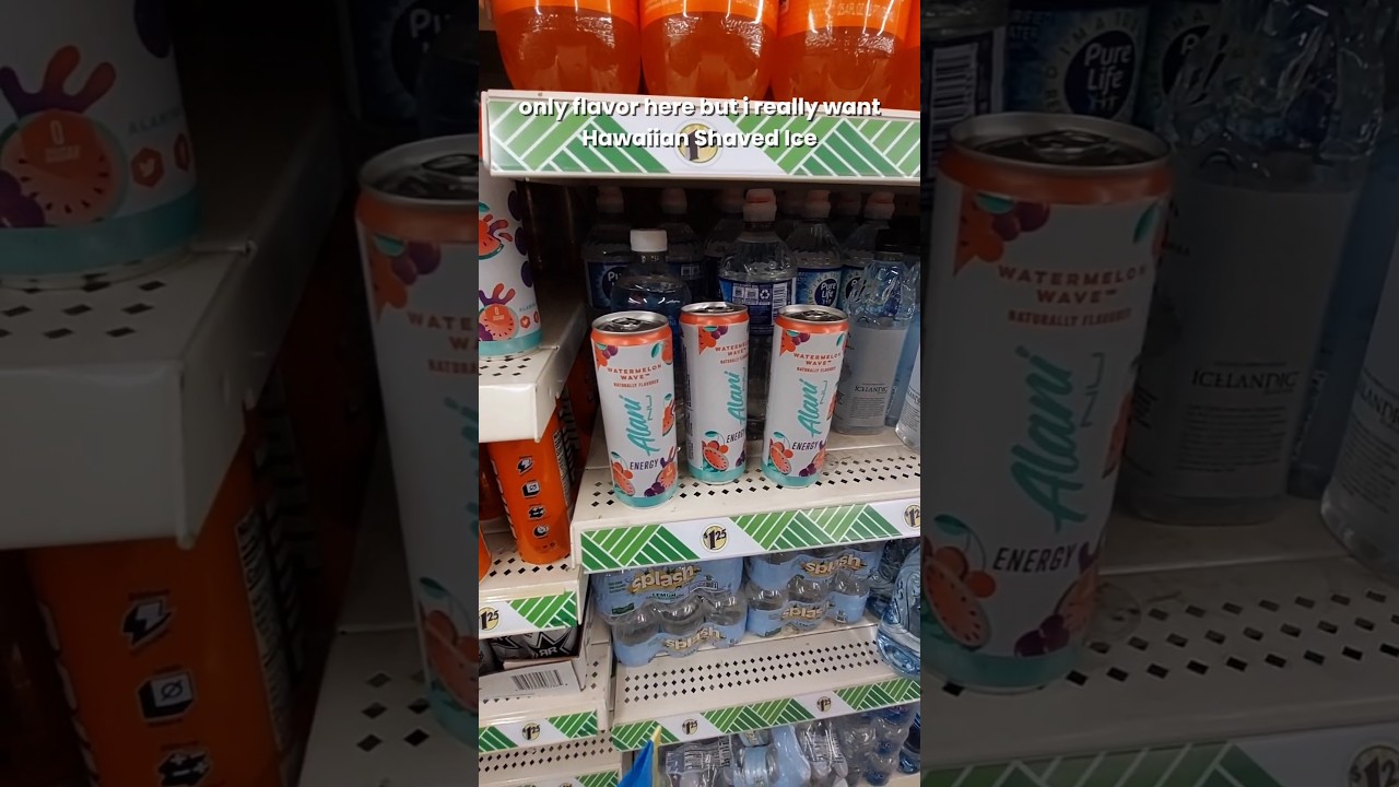 Alani Energy drinks at Dollar Tree #dollarstorefinds #alaninu #shaveice #dollartree