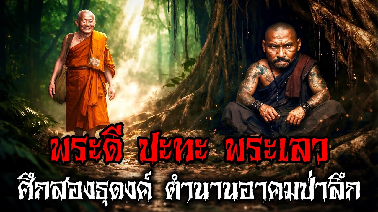 ศึก 2 อาคมพระธุดงค์ ตำนานอาคมป่าลึก | เรื่องเล่าเขย่าปอด