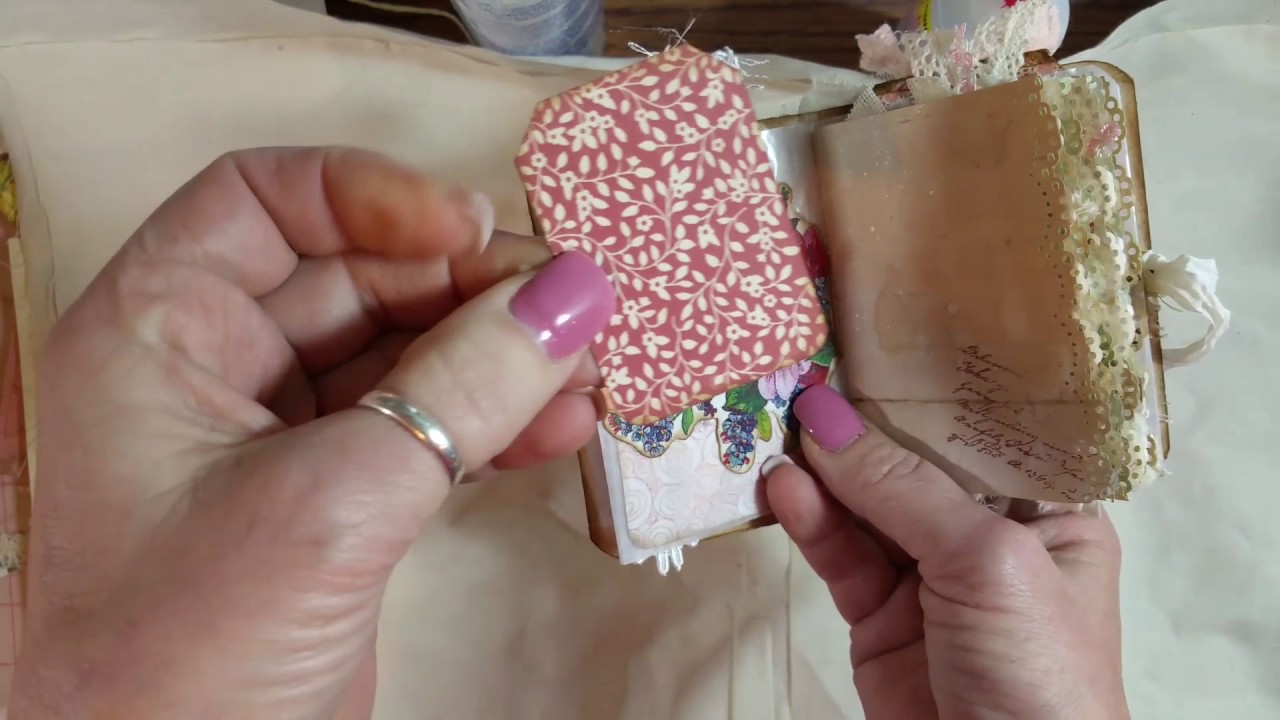 Mini junk journal