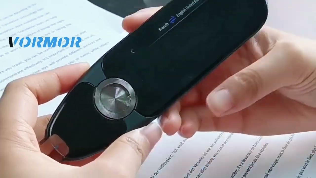 How dictionary pen helps us learn language | VORMOR X7