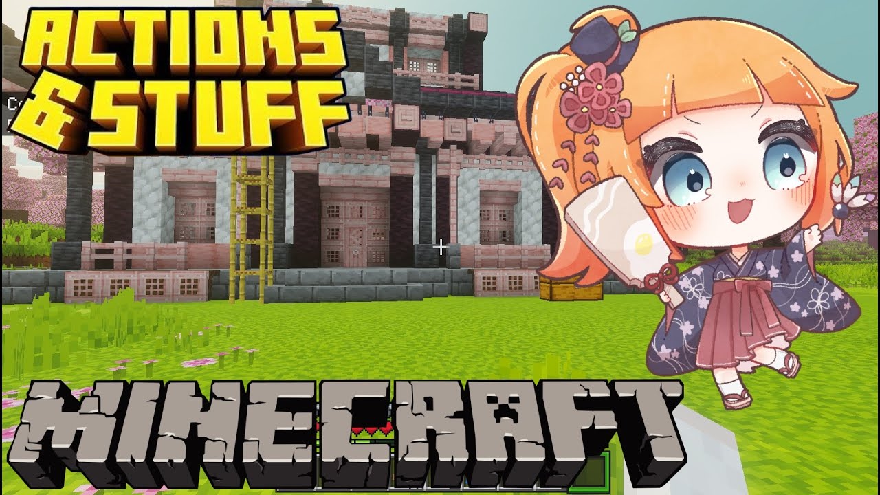 【ES/EN/JP #Vtuber】 🔨 Continuamos la construcción de mi casa en #Minecraft【#マイクラ】