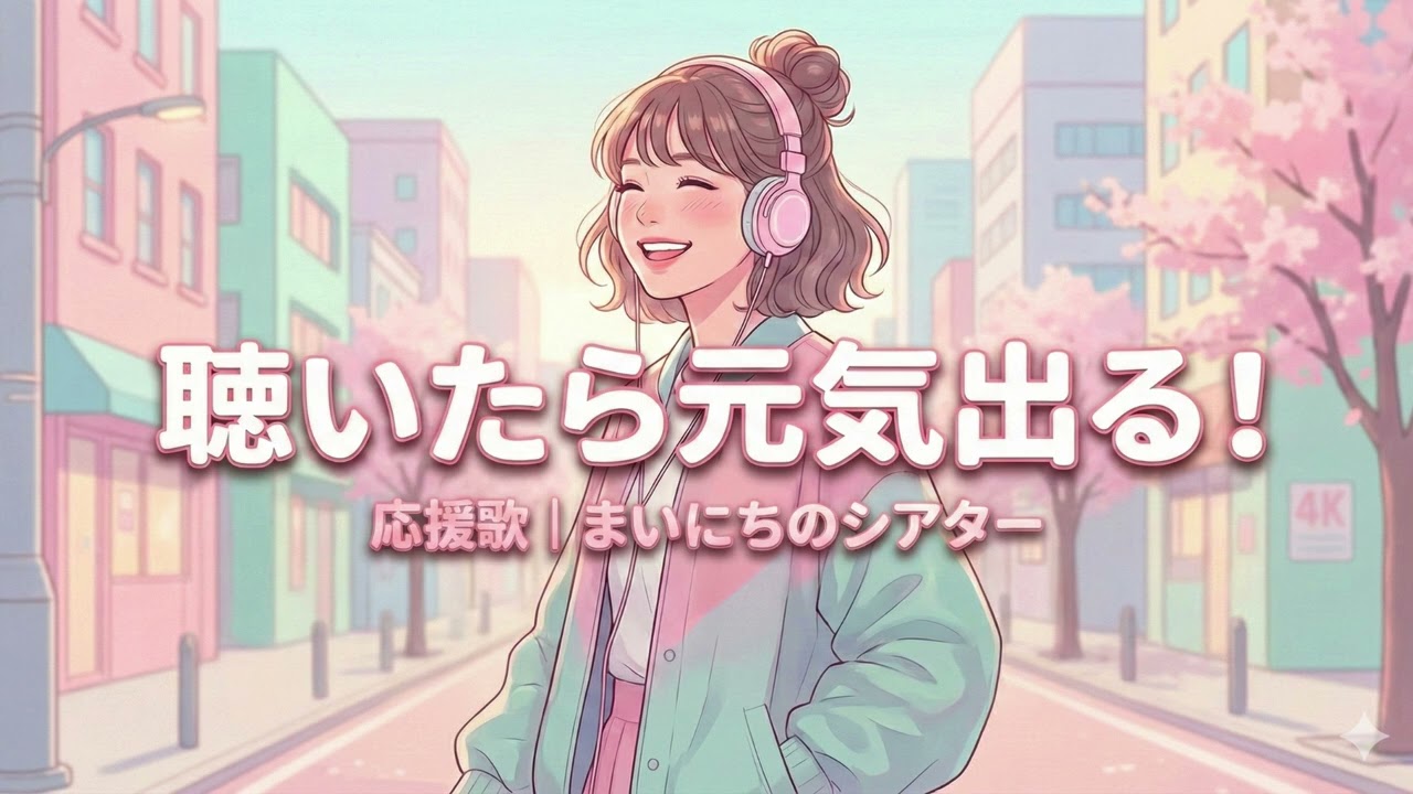 聴いたら元気出る！かわいい応援歌｜まいにちのシアター（K-Pop×Uplifting / Female Vocal）