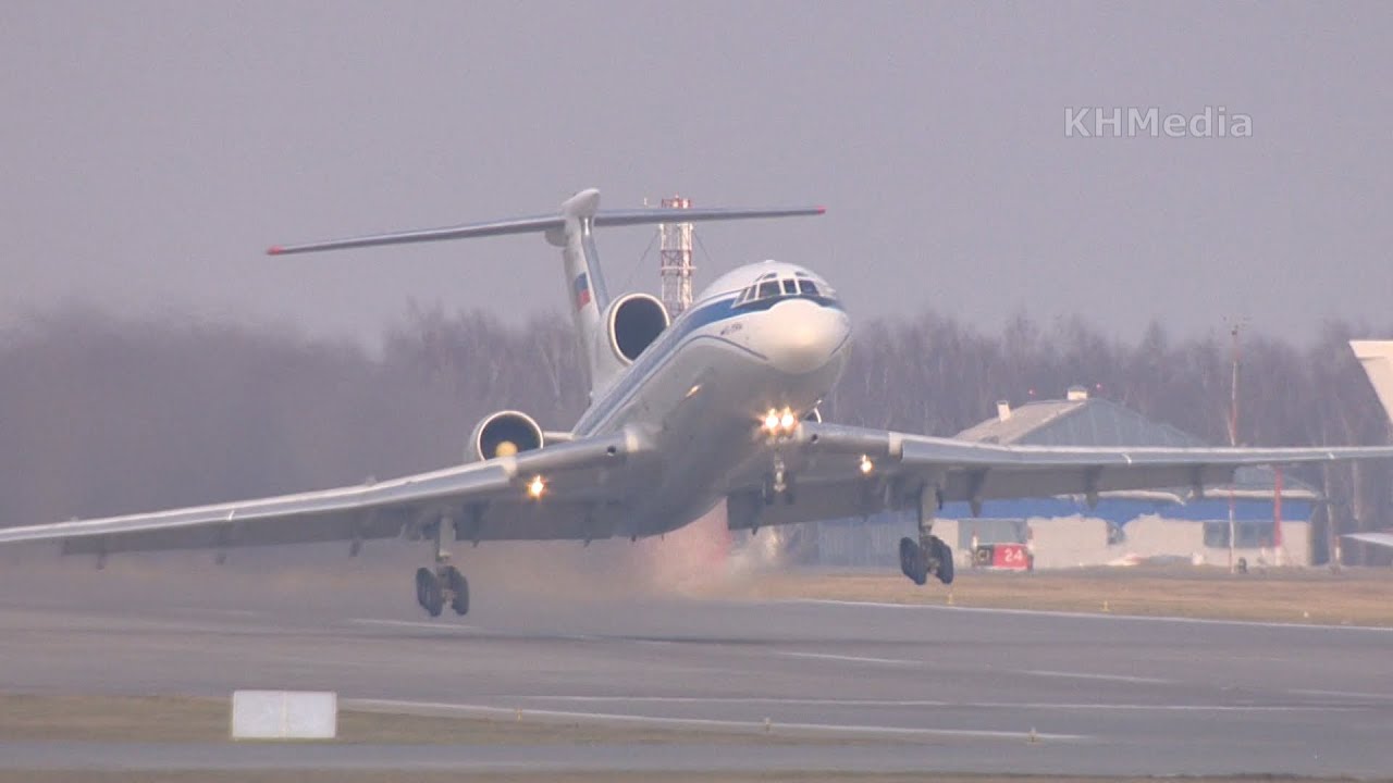 порывистый ветер и Ту-154М RA-85084 ФСБ