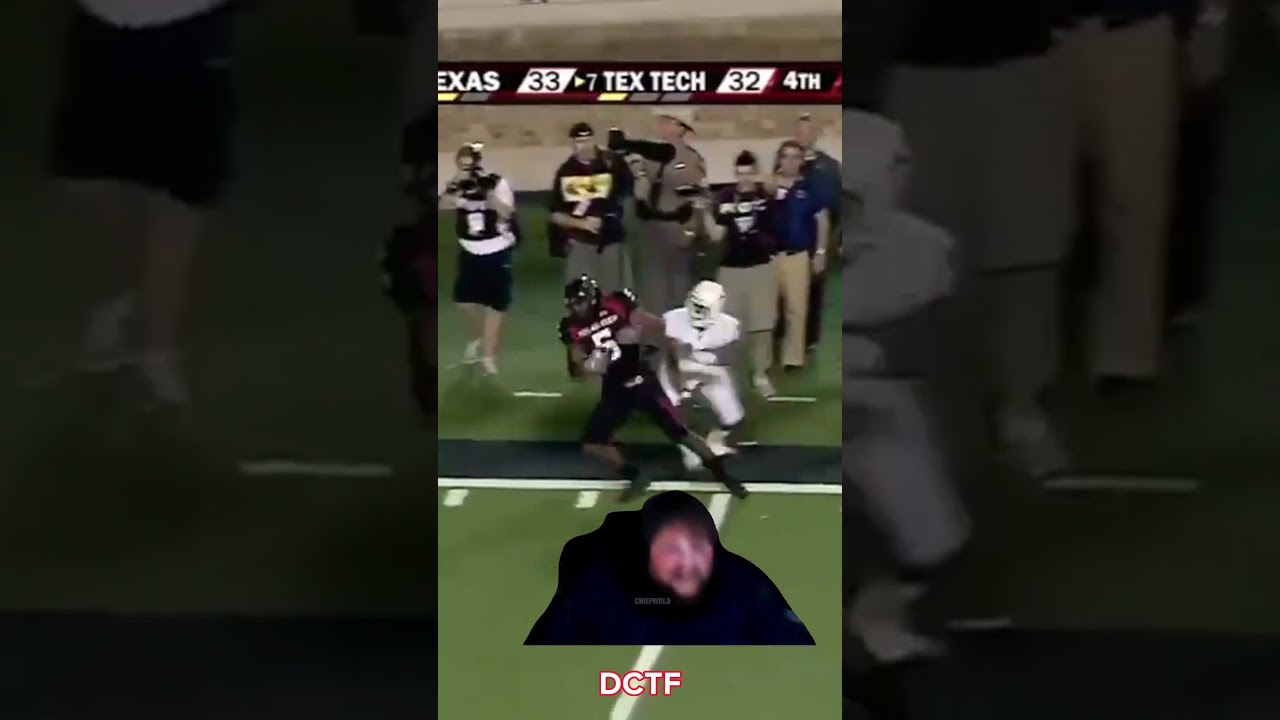 One of the greatest plays in Texas Tech history | #wreckem #texastech #texastechfootball #ttu