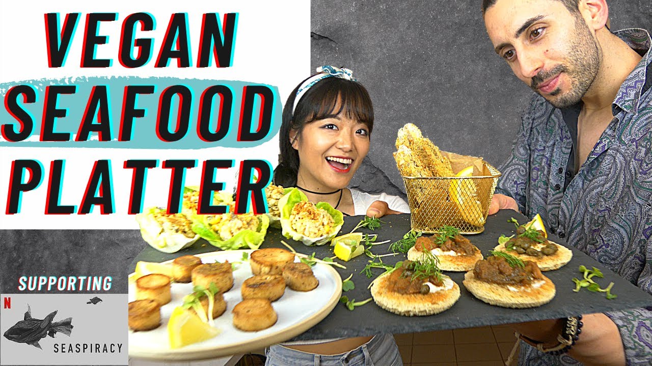HOW TO MAKE VEGAN SEAFOOD! 4 amazing and easy recipes in support of the Seaspiracy documentary.