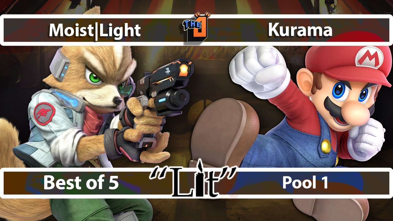 Smash LITvitational - Moist | Light (Fox) против KC | Kurama (Mario) - CFL SSBU