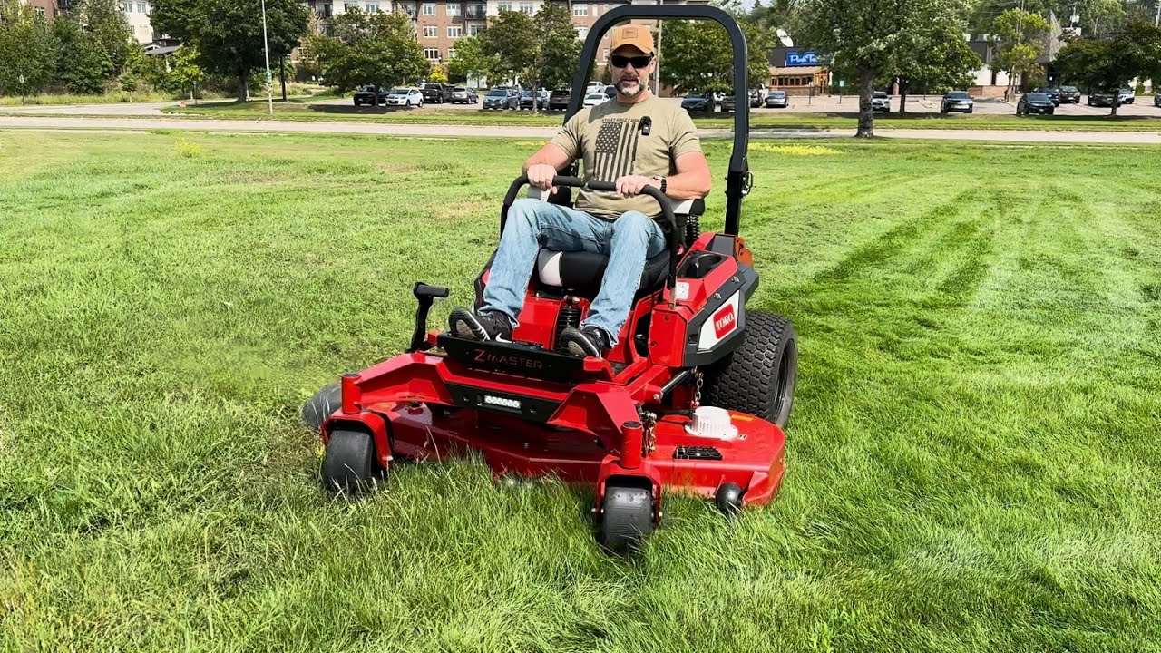 8 Hour run time...Electric Zero turn mower from Toro?  We gotta see this!