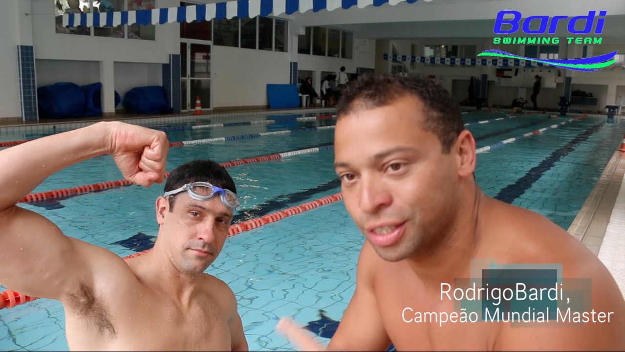 Treino de Velocidade Natação - Bardi e Gustavo Borges