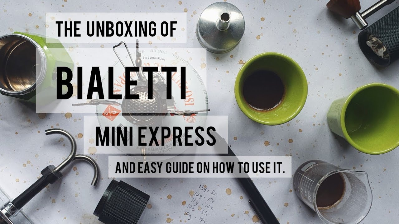 The Bialetti Mini Express (Unboxing) & How to Use it.