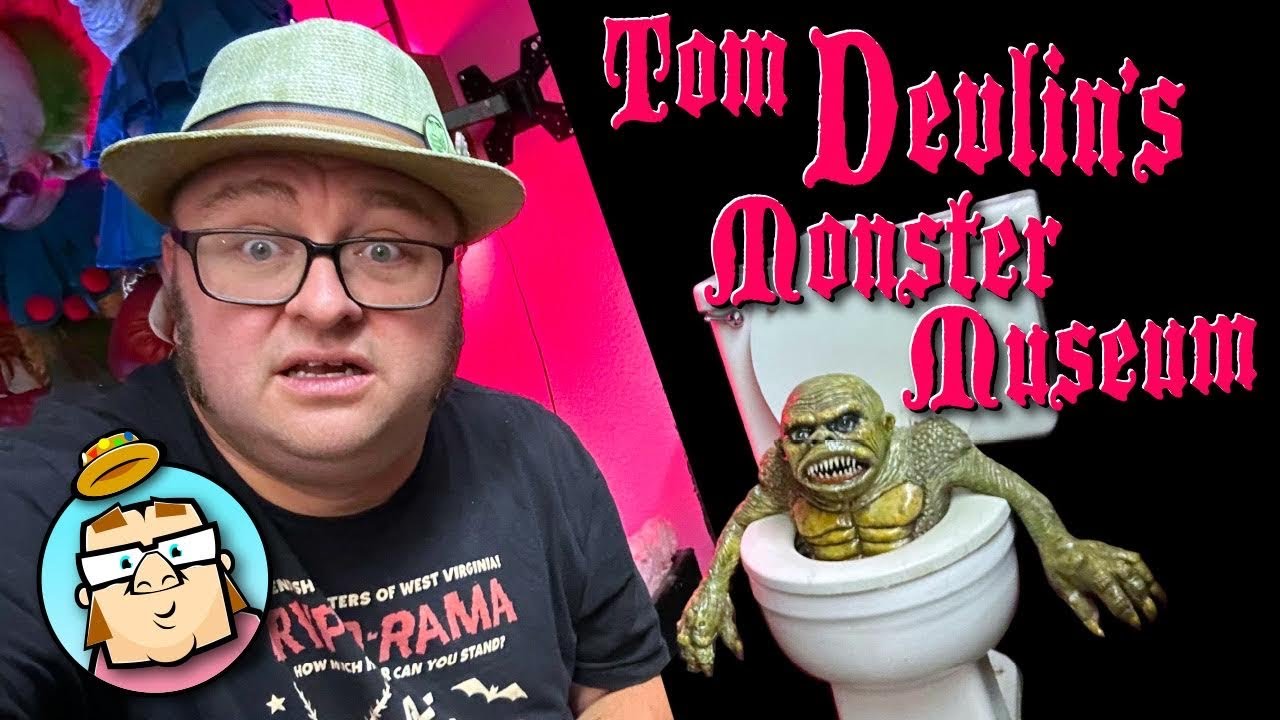 Tom Devlin's Monster Museum 2023 - Wandering The Monster Museum Alone at Night! - Boulder City, NV