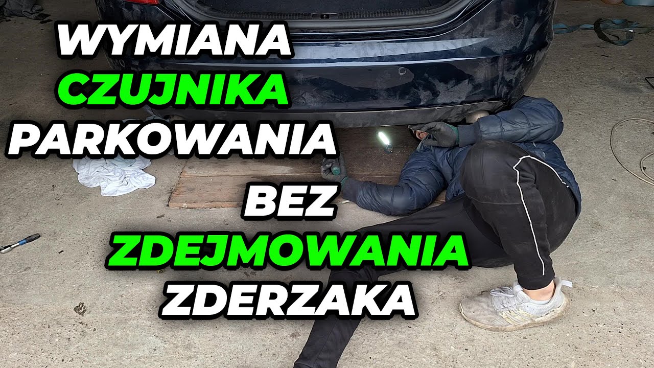 Czujniki parkowania NA KLEJ?! Wymiana bez zdejmowania zderzaka | Audi A6 C6 | Cz.1