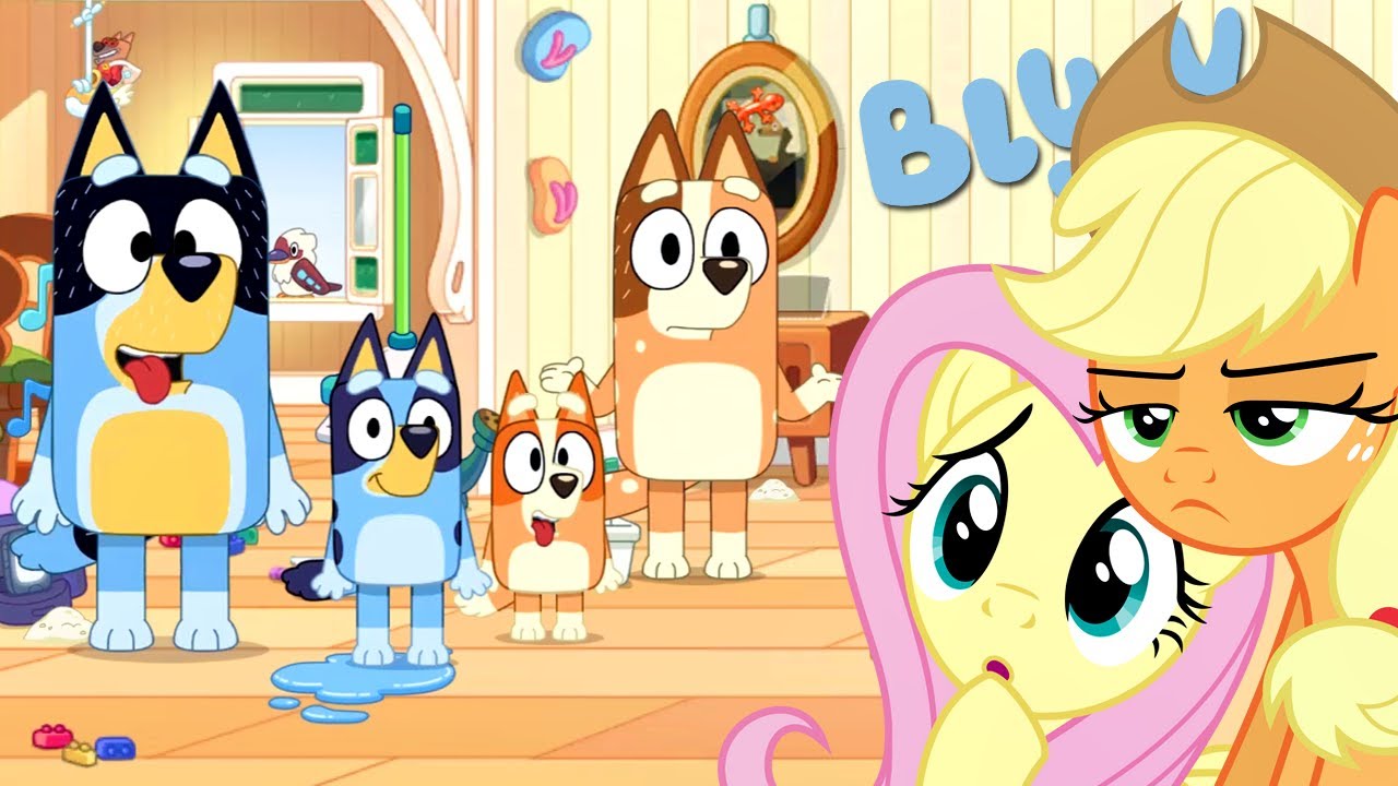 ORGANIZANDO A SALA DE TV da BLUEY #LuliRarity