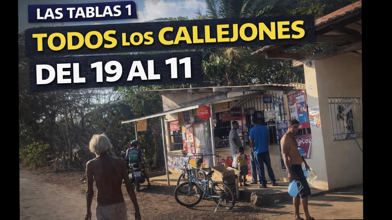 La Calle Principal de Las Tablas 1 | Del Callejón 19 al 11
