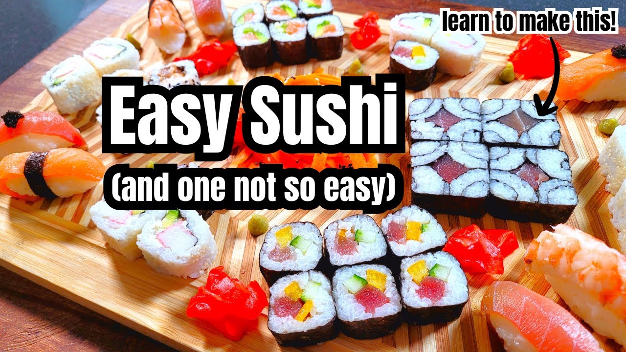 Как приготовить суши дома | Пошаговое руководство для начинающих и опытных кулинаров