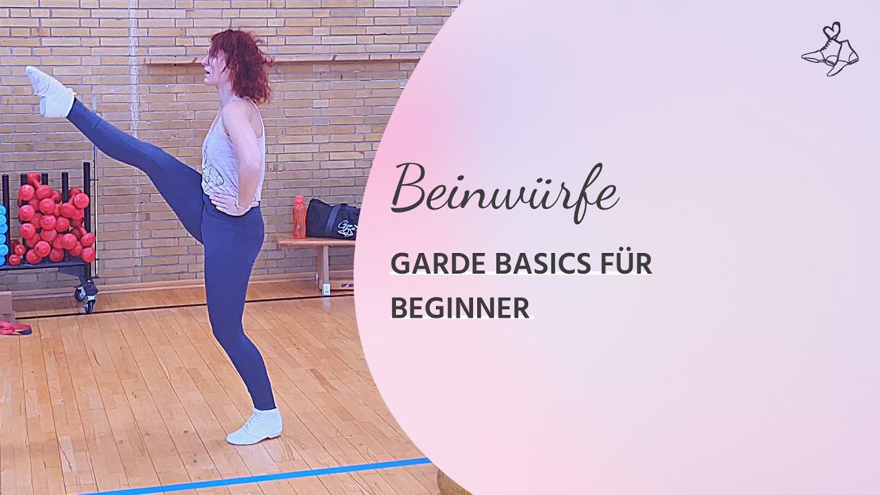 Beinwürfe | Basics im Gardetanz einfach erklärt