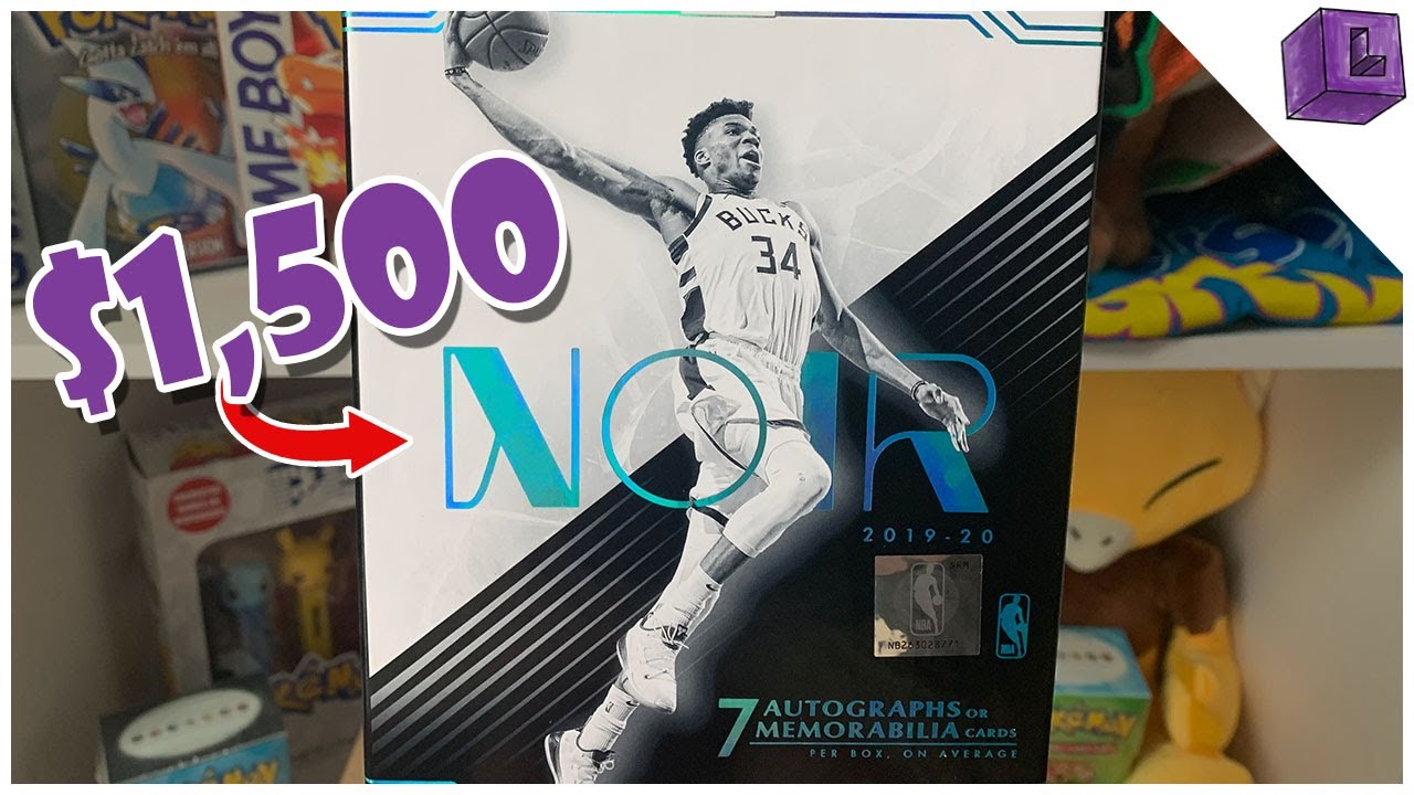 Opening A $1,500 Panini Basketball Noir *1 pack* Box