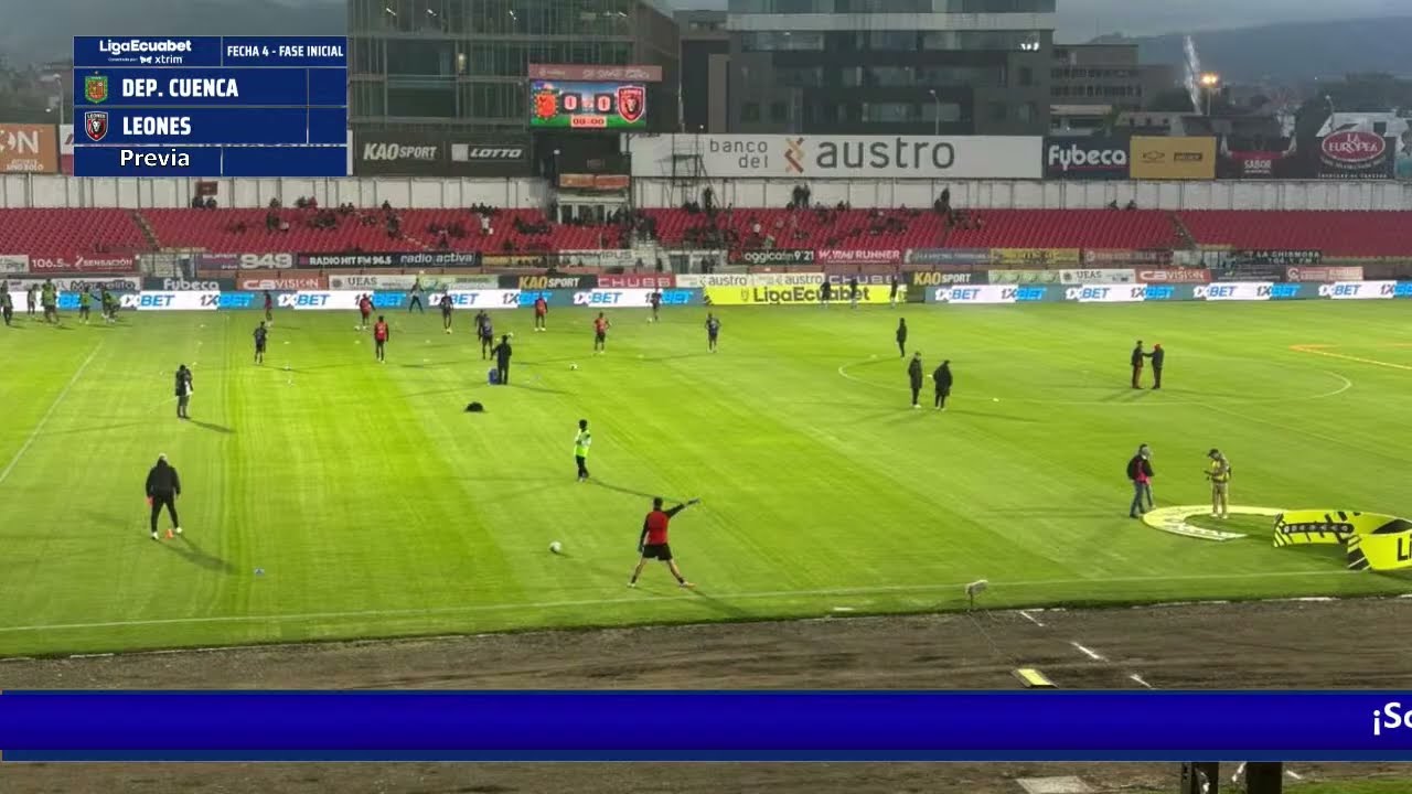 Deportivo Cuenca vs Leones/ LigaEcuabet / Fútbol Ecuador