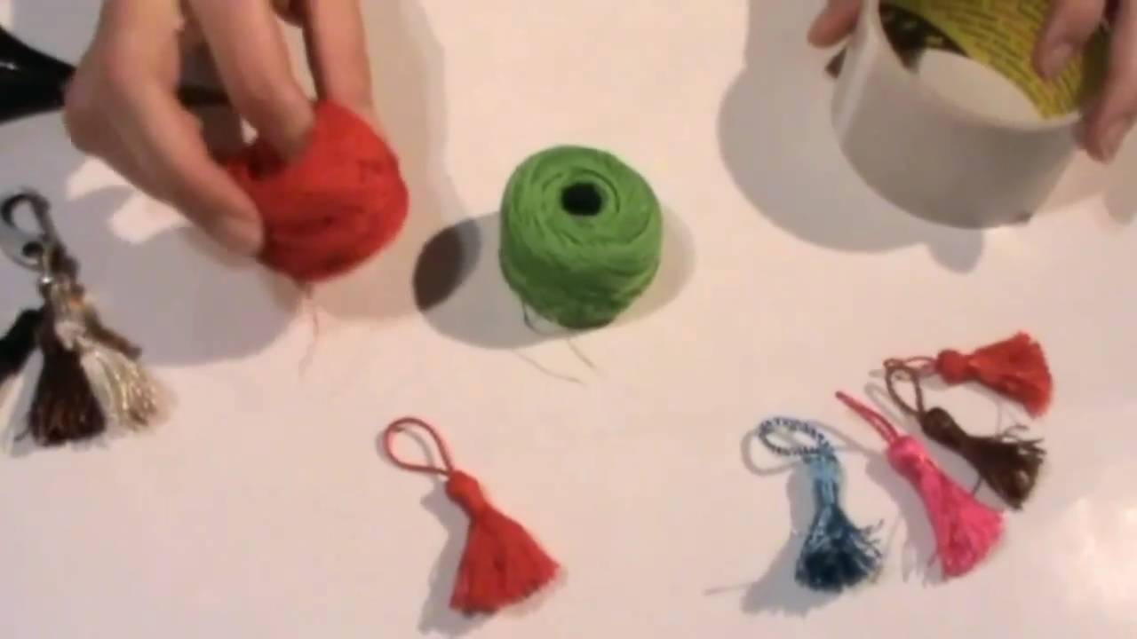 Manualidades - Como realizar borlas o flecos