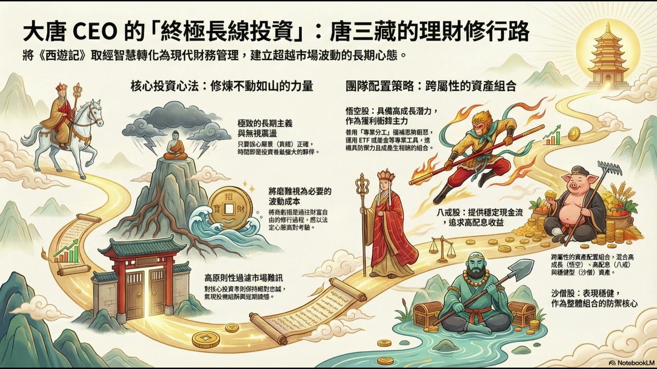 漫想語錄_西遊大咖沒說的理財心法【唐三藏-大唐CEO的資產願景】