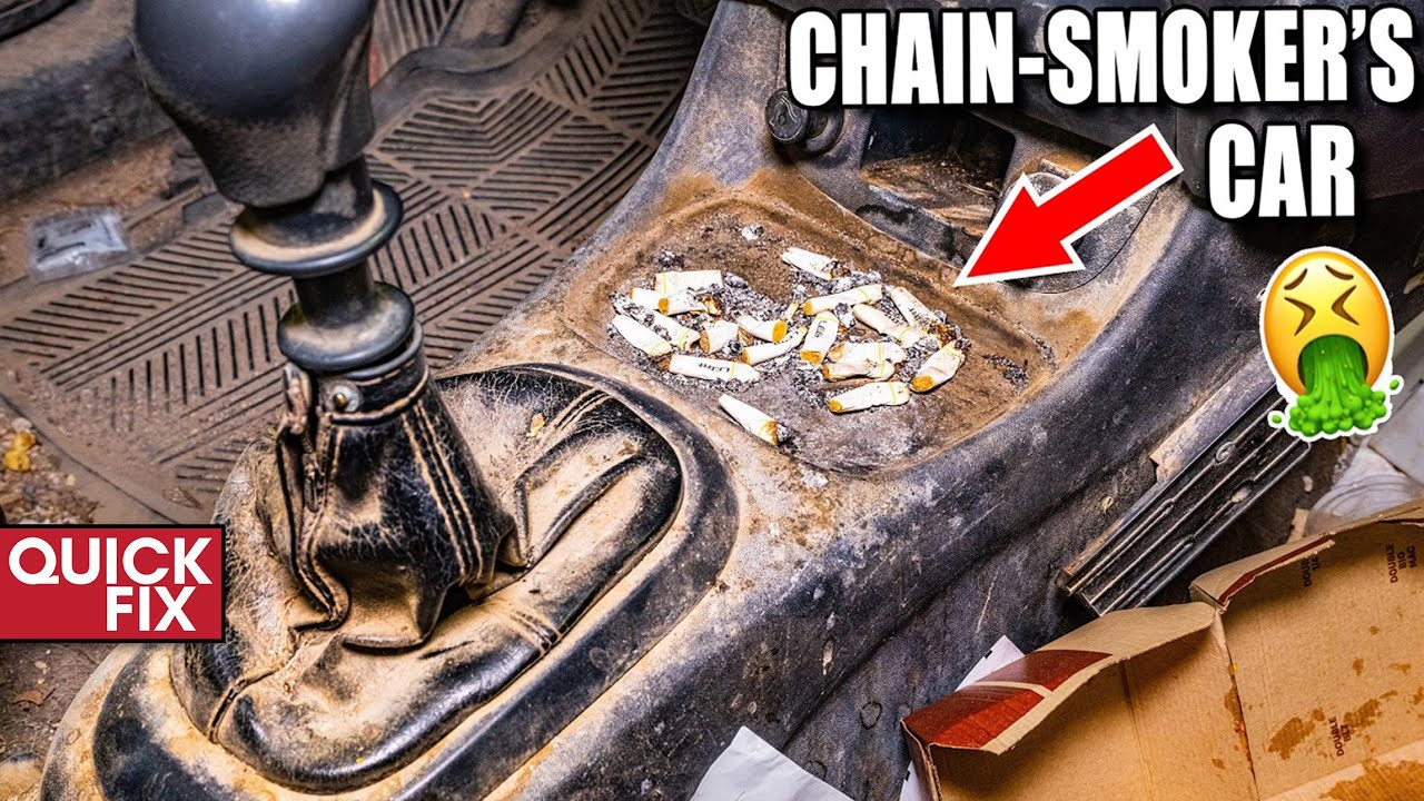 Cleaning a Chain-Smoker's 