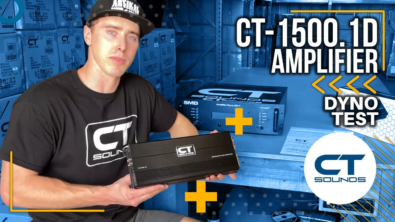 CT Sounds CT-1500.1D Amp Dyno Test!!