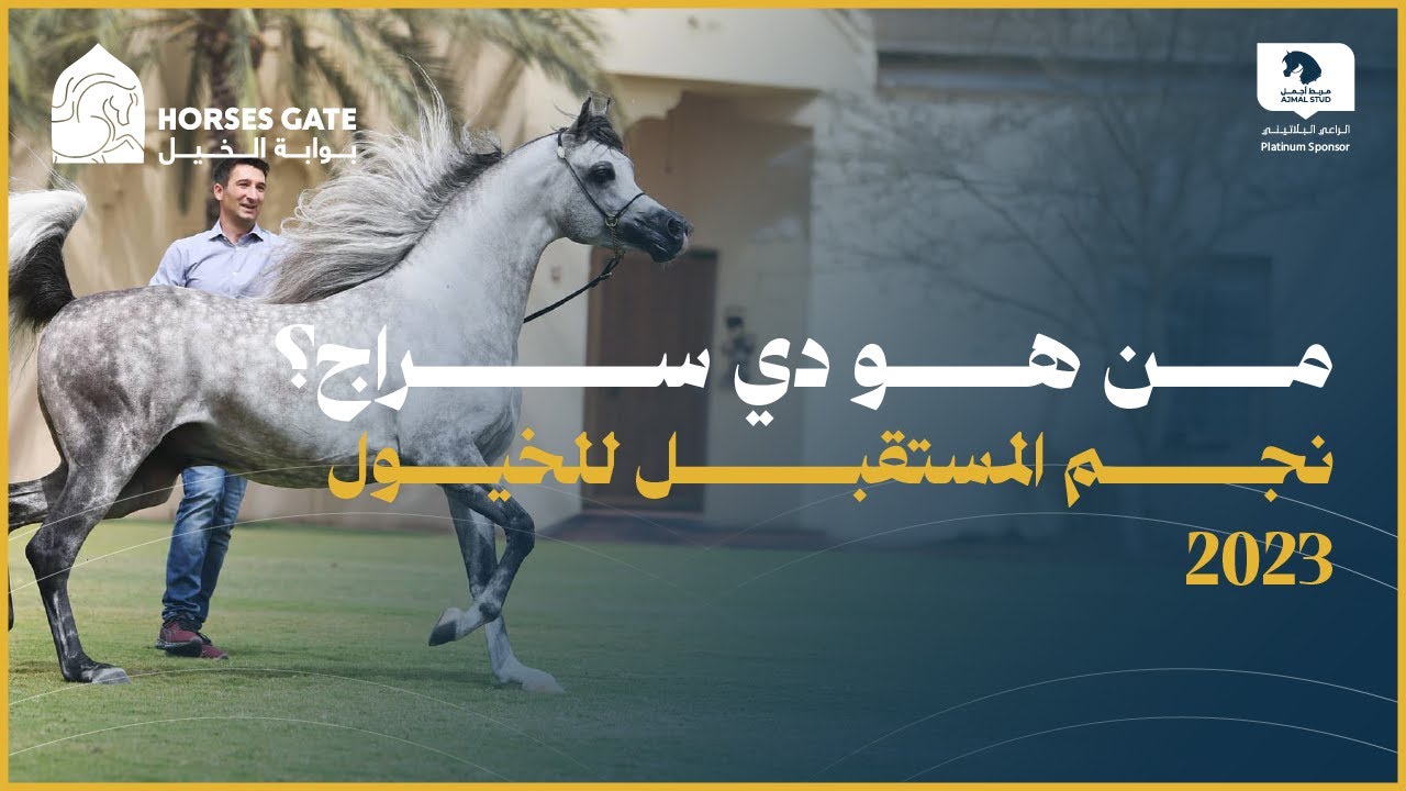 من هو دي سراج؟ نجم المستقبل للخيول 2023