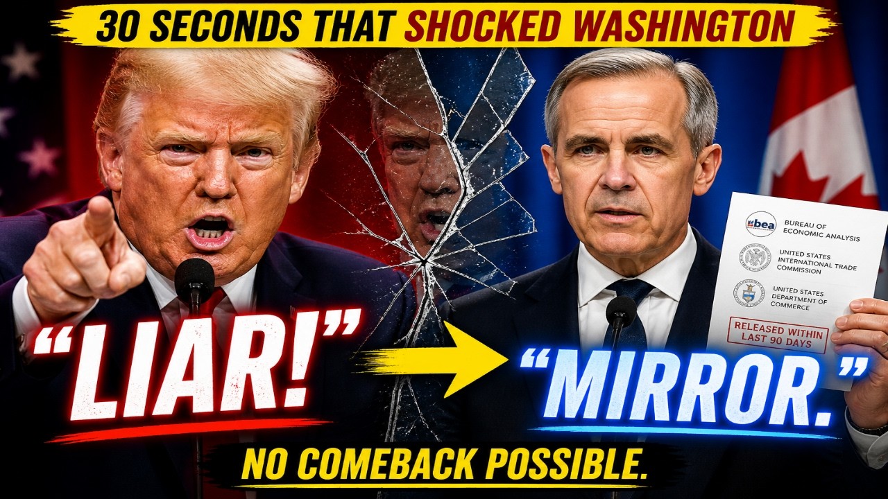 Trump Calls Carney &ldquo;LIAR&rdquo; &mdash; 30-Second Reply SHOCKS Washington