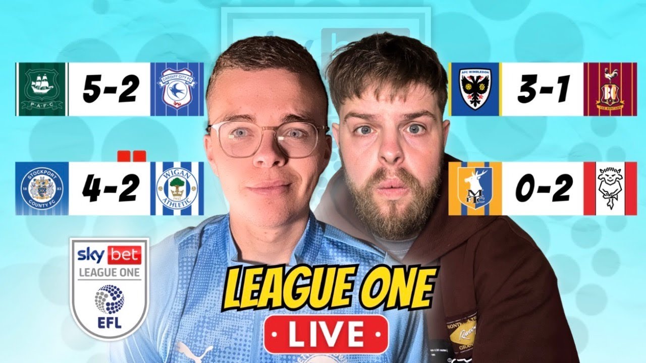 LIVE! | TOP 2 DONE IN LEAGUE ONE? HOW MANY IN A RELEGATION BATTLE? | LEAGUE ONE LIVE
